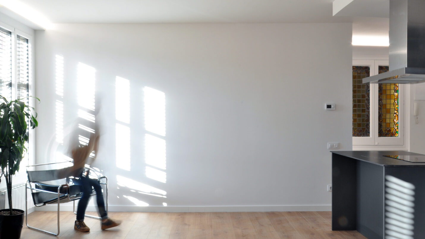 Reforma de una vivienda en la calle Comte Urgell