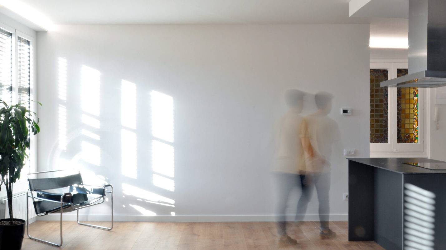 Reforma de una vivienda en la calle Comte Urgell