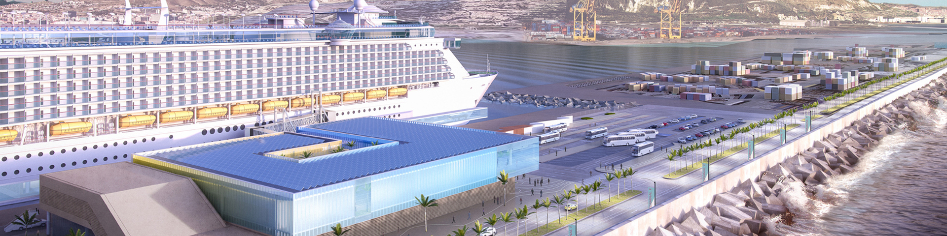 New cruise terminal in Barcelona