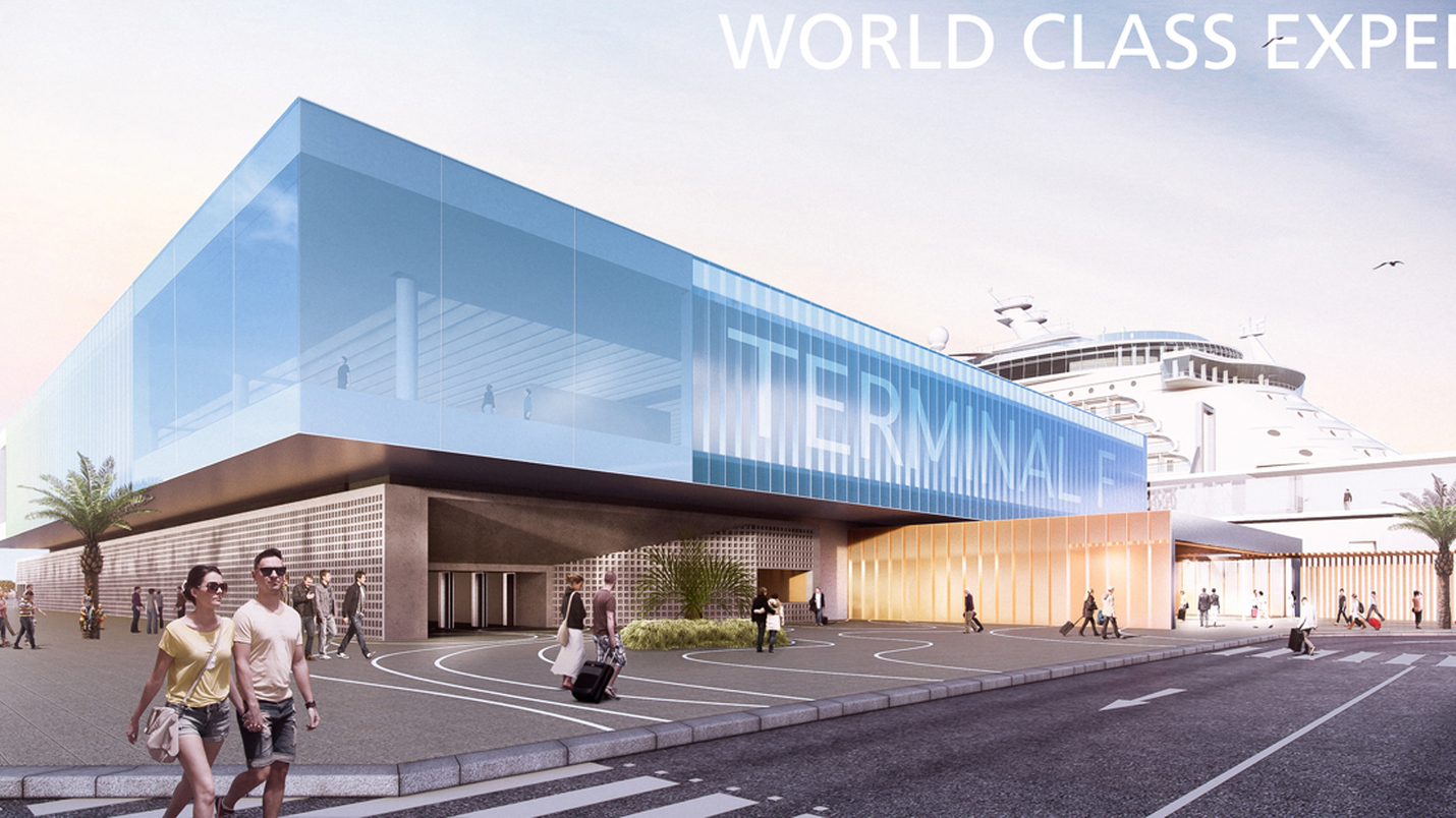 New cruise terminal in Barcelona