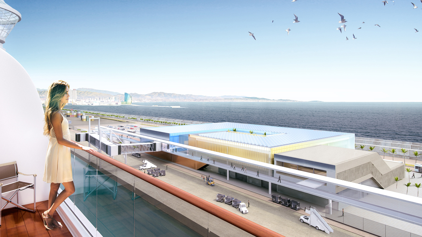 New cruise terminal in Barcelona