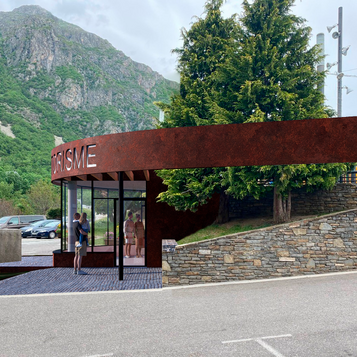Information and tourism point, Salardú