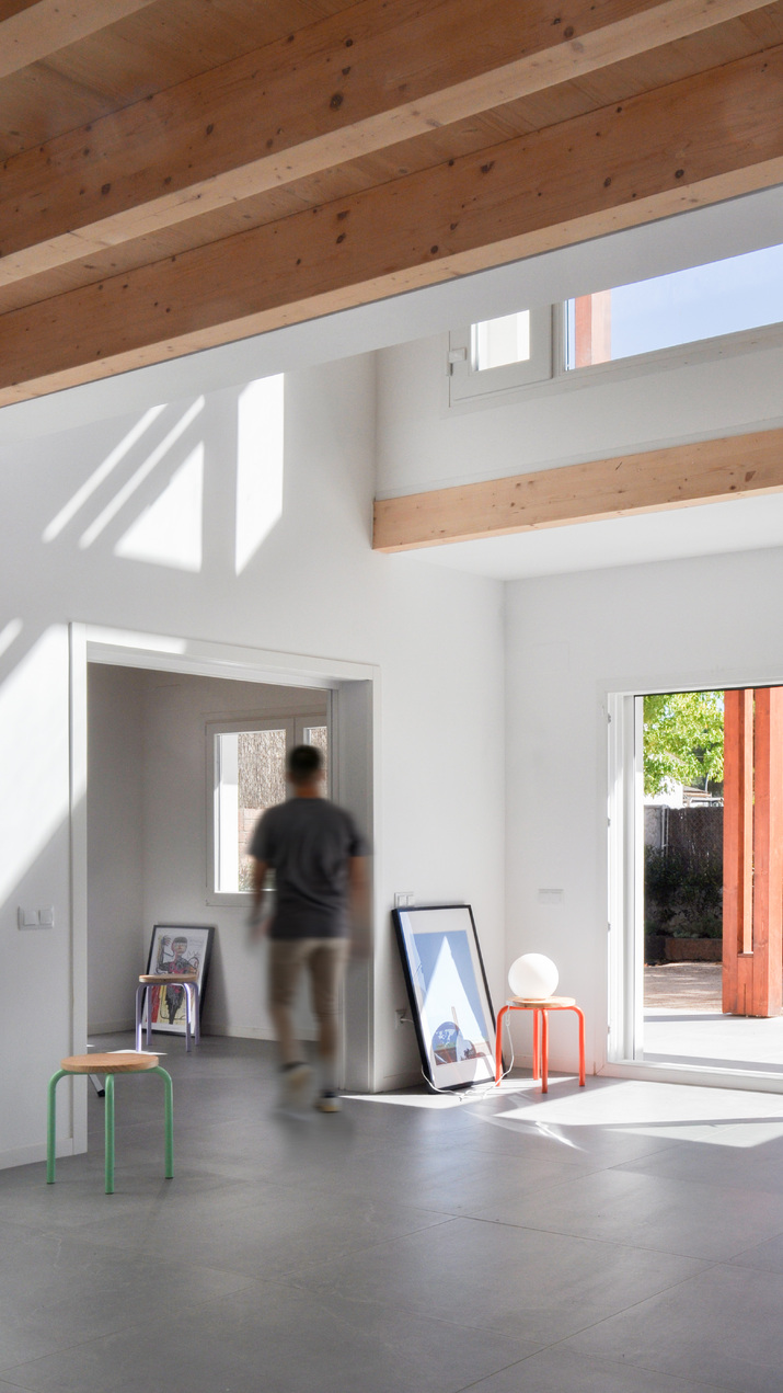 Casa unifamiliar de baix consum energètic a Begues