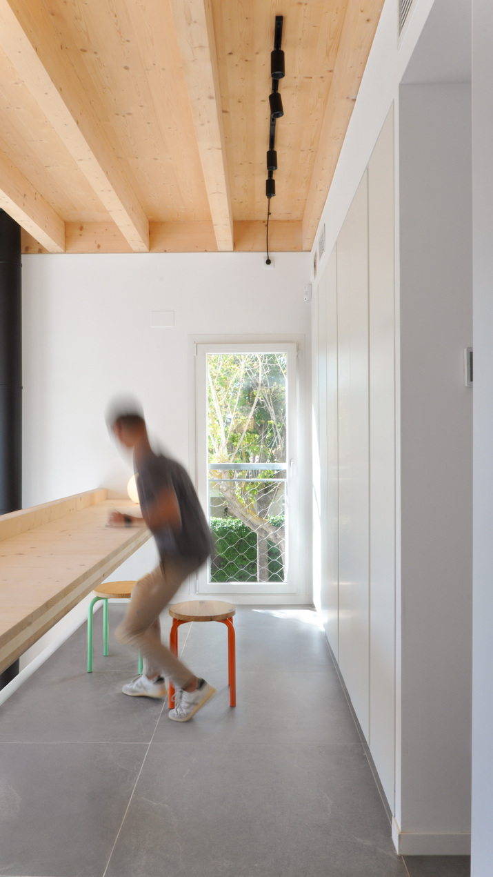 Casa unifamiliar de baix consum energètic a Begues