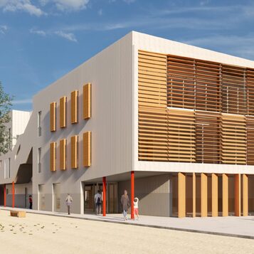 Concurs per a l’ampliació de l’Escola Pompeu Fabra per un Institut Escola, a El Pont de Vilomara