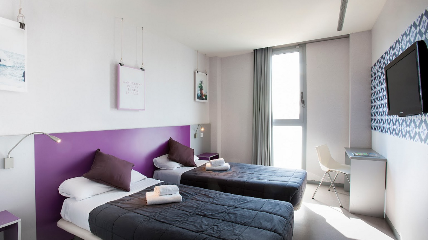 Twentytú Hi-Tech hostel en 22@, en Barcelona