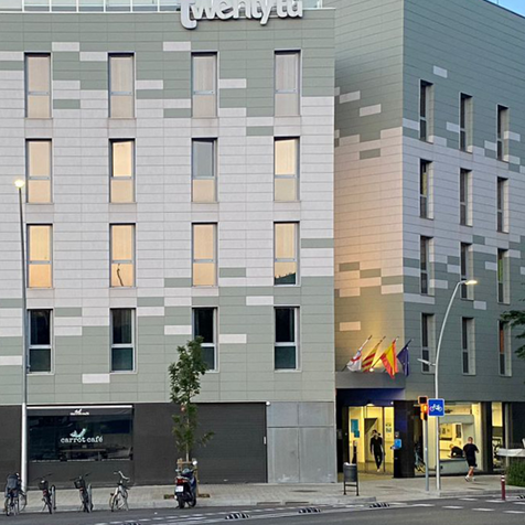 Twentytú Hi-Tech hostel, in the 22@ district of Barcelona
