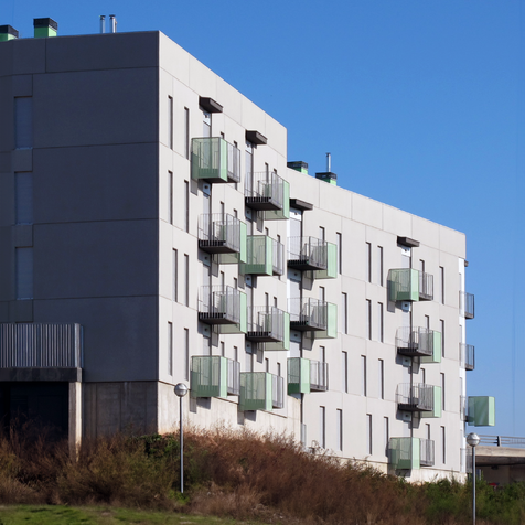 Multi-family residential building with 40 housing units and parking on Reverend Puigbò Street, in Callús