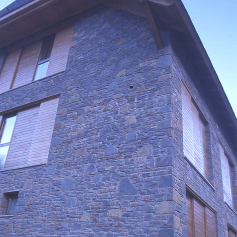 Vivienda unifamiliar aislada, A. Hernández, en Vielha