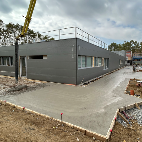 Urbanització exterior del CUAP Baix Vallès a Santa Perpètua de Mogoda